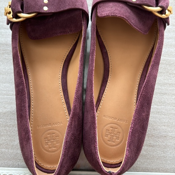 Tory Burch Madden Loafer Flats In Malbec. Size 8 1/2. New Condition. - Picture 4 of 5